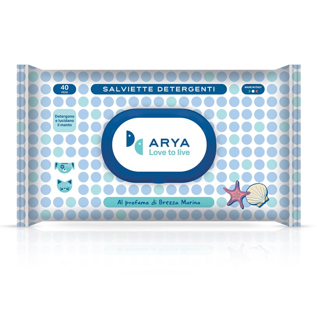 Arya Pet Wet Wipes clean your dog/cat - Sea breeze