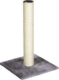 FLAMINGO SCRATCH POLE POLSET LARGE GREY 38X38X59CM