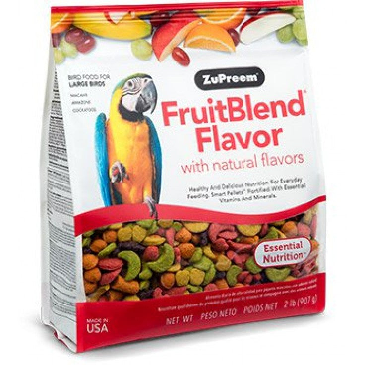 FRUITBLEND FLAVOR LARGE PARROT FOOD 2LB (0.91KG)