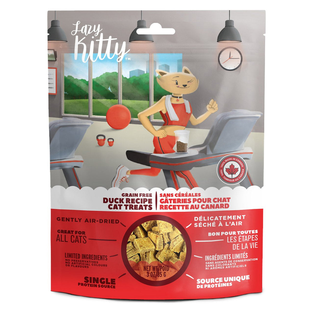 Lazy Kitty Air-Dried Grain-Free Cat Treats  3Oz / 85Gm