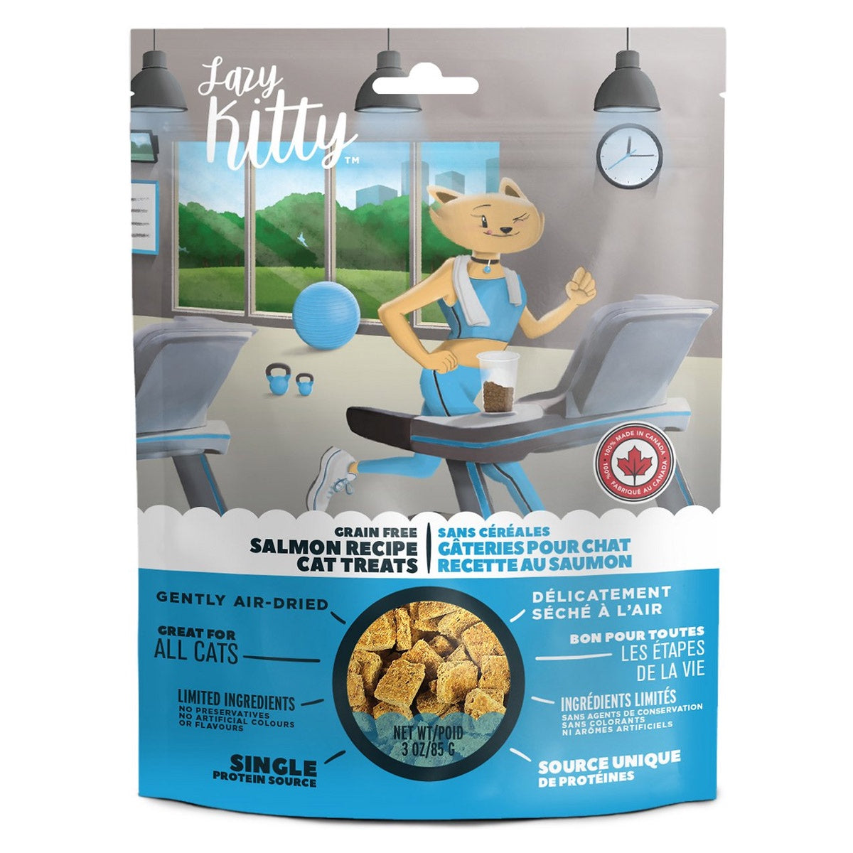 Lazy Kitty Air-Dried Grain-Free Cat Treats  3Oz / 85Gm