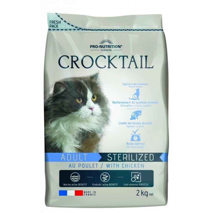 PRO-NUTRITION CROCKTAIL ADULT STERILIZED WITH CHICKEN 2 KG