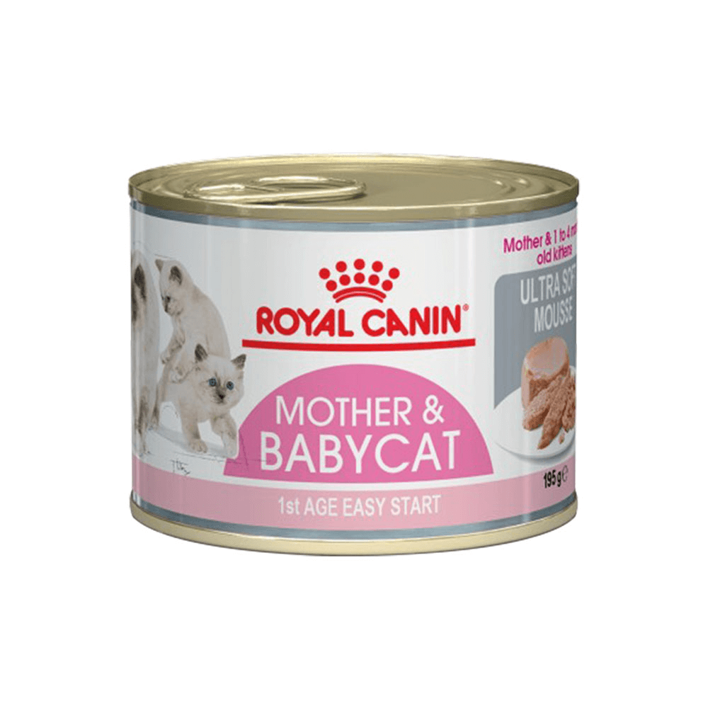 Royal Canin Feline Health Nutrition Mother Babycat Mousse 195 G