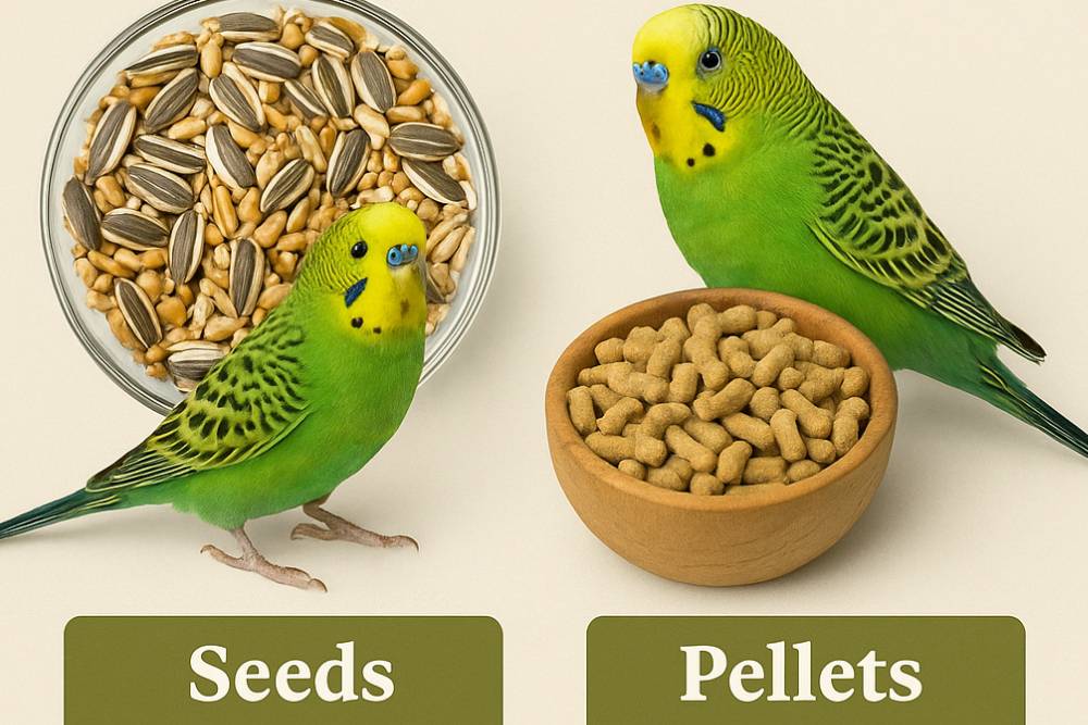 Seeds or Pellets: Which Bird Food is Healthier?