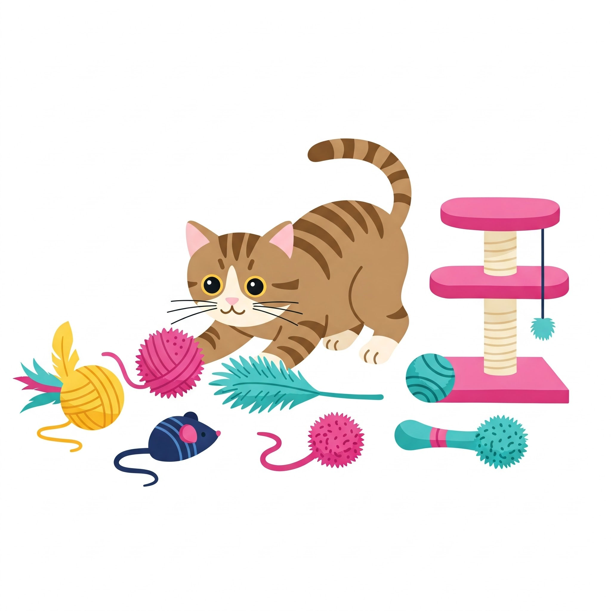 Essential sales cat toys
