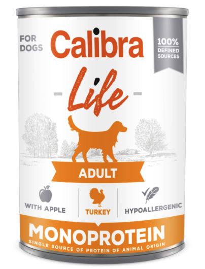 Calibra - Dog Life Can Wet Food Monoprotein 400G