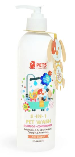 Pets Republic - 5 In 1 Pet Wash