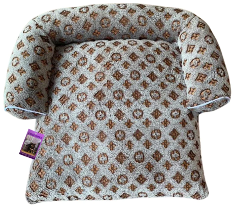 Coco Kindi Leopard Pattern Washable Fur Day Bed 