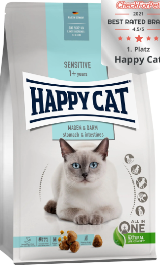 Happy Cat Sensitive Megan&Darm (Stomach&intestinal) 1.3kg