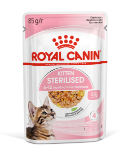 Feline Health Nutrition Kitten Sterilised Jelly 12x85g