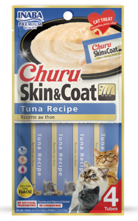 Inaba Churu Skin and Coat Tuna - 56g