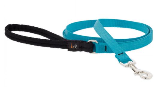 Lupine - Basic Solids Padded Handle Dog Leash 4Ft 1/2" Wide