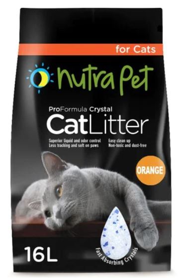 Nutrapet Cat Litter Silica Gel 16L