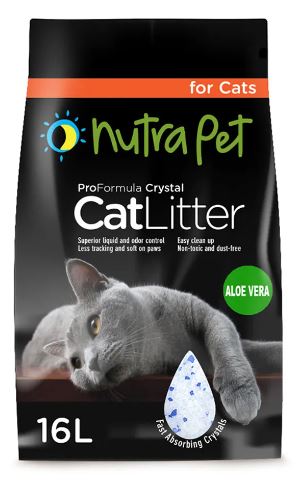 Nutrapet Cat Litter Silica Gel 16L