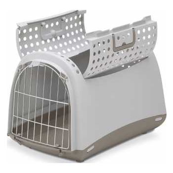 IMAC - Linus Cabrio - Carrier For Cats And Dogs-Grey- 50X32X34.5CM