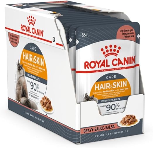 Royal Canin - Feline Care Nutrition Hair & Skin (Intense Beauty) Gravy