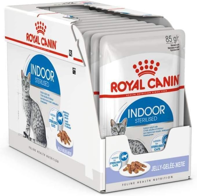Royal Canin - Feline Health Nutrition Indoor Jelly (Wet Food - Pouches)