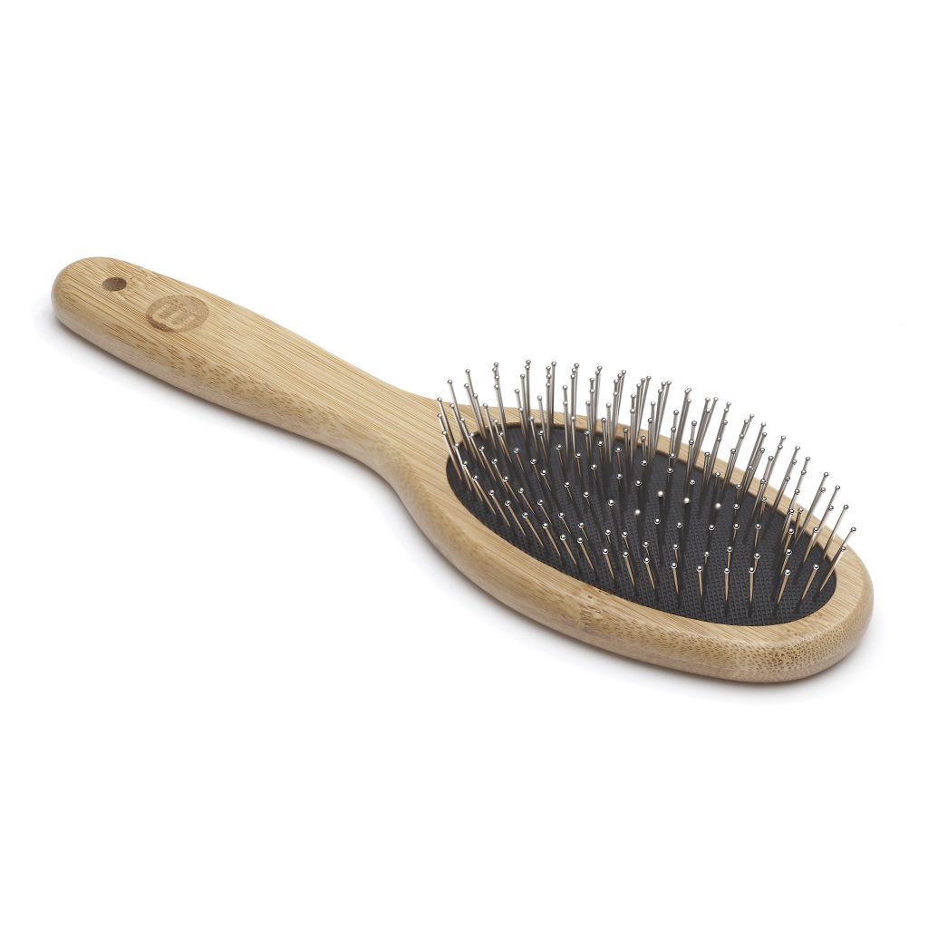 Mikki - Bamboo Ball Pin Brush - Large
