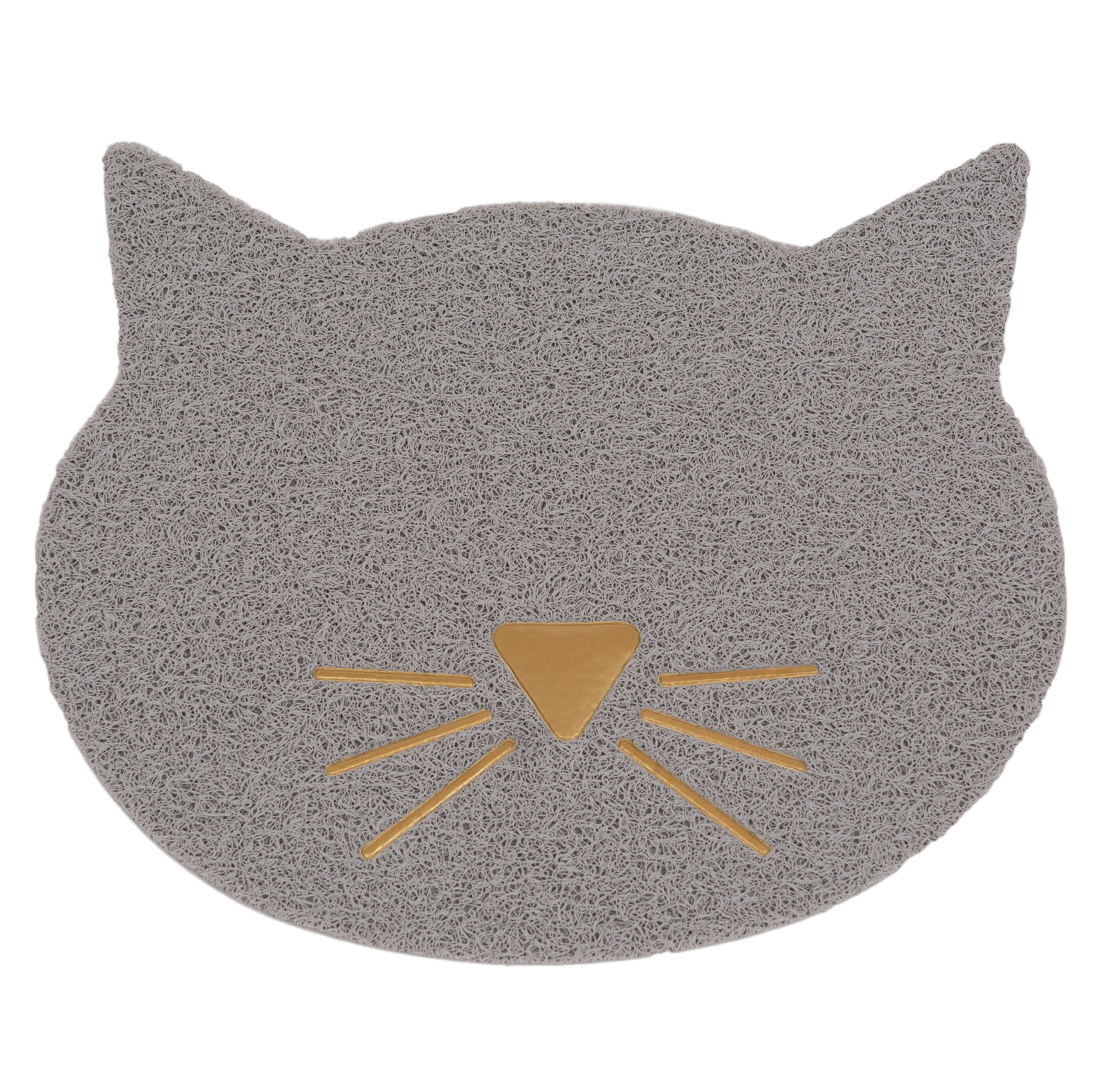 PL - Cat Face & Shape Cat Litter Mat