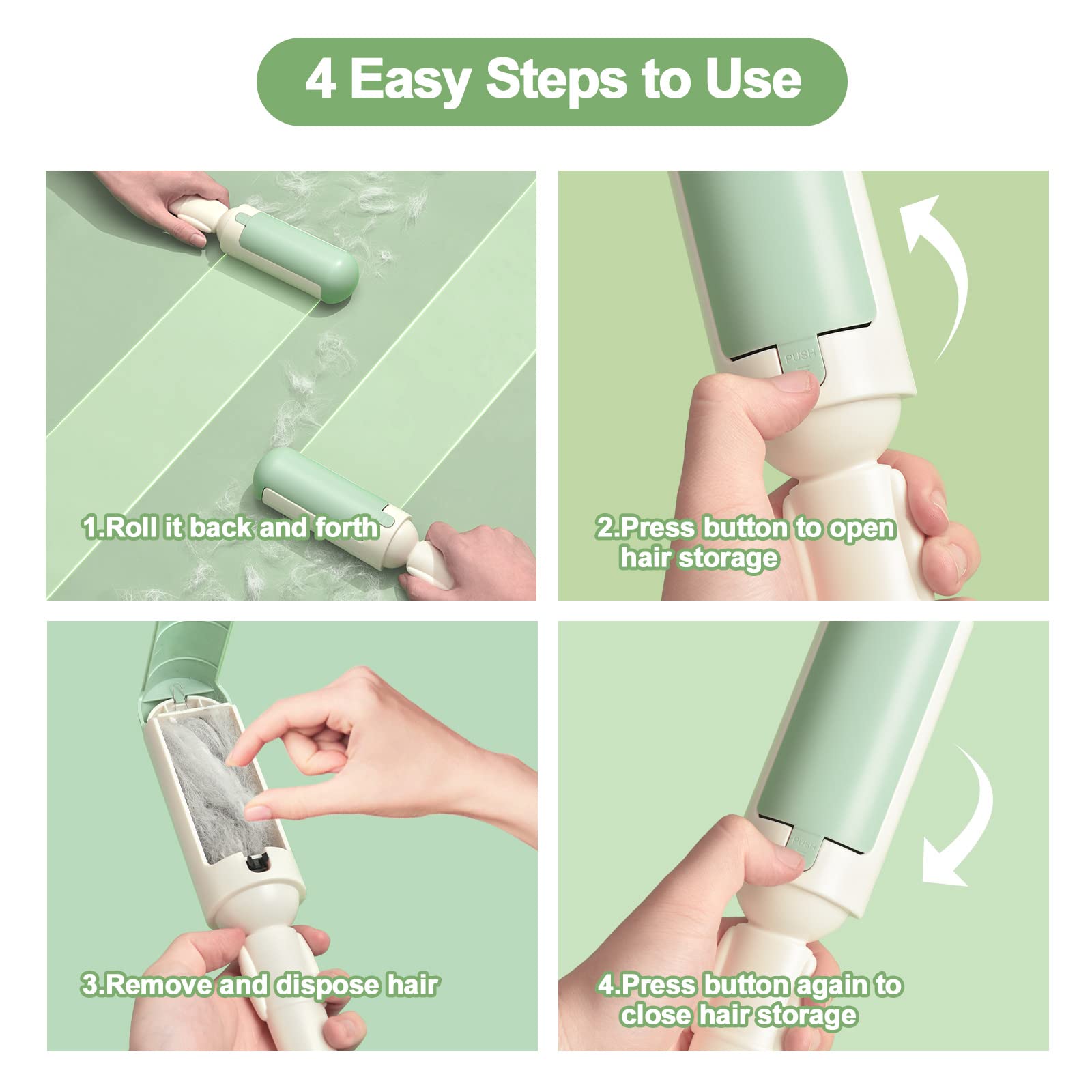 Pakeway - Efficient Hair Remove Brush 