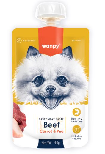 Wanpy Tasty Meat Paste For Dog 90g