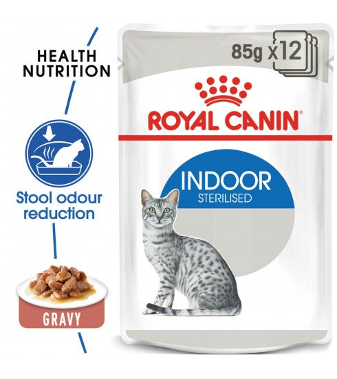 Royal Canin - Feline Health Nutrition Indoor- Gravy