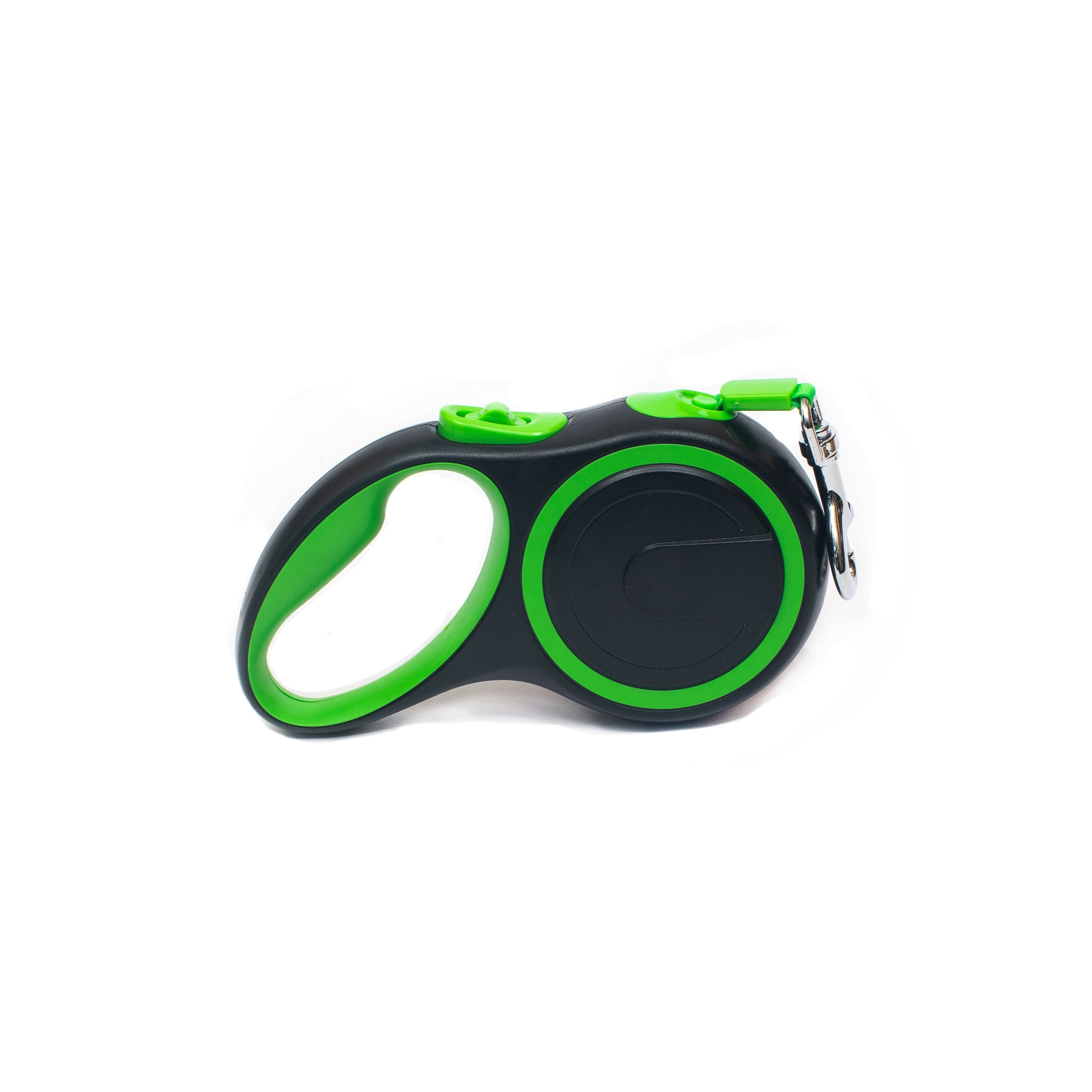 PL - Pet Retractable Leash Xsmall 3M/15KG - Green
