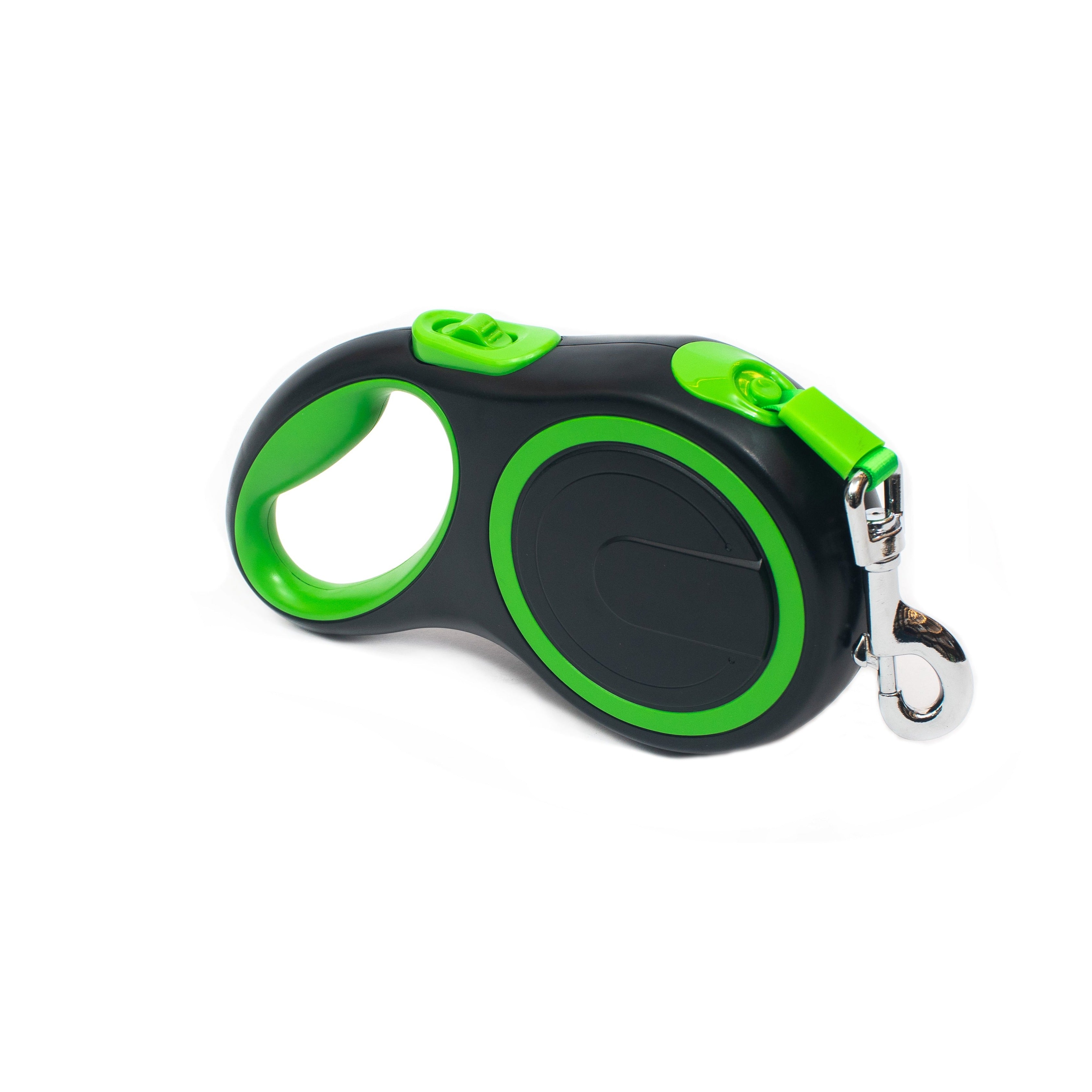PL - Pet Retractable Leash Large 5M/50KG - Green