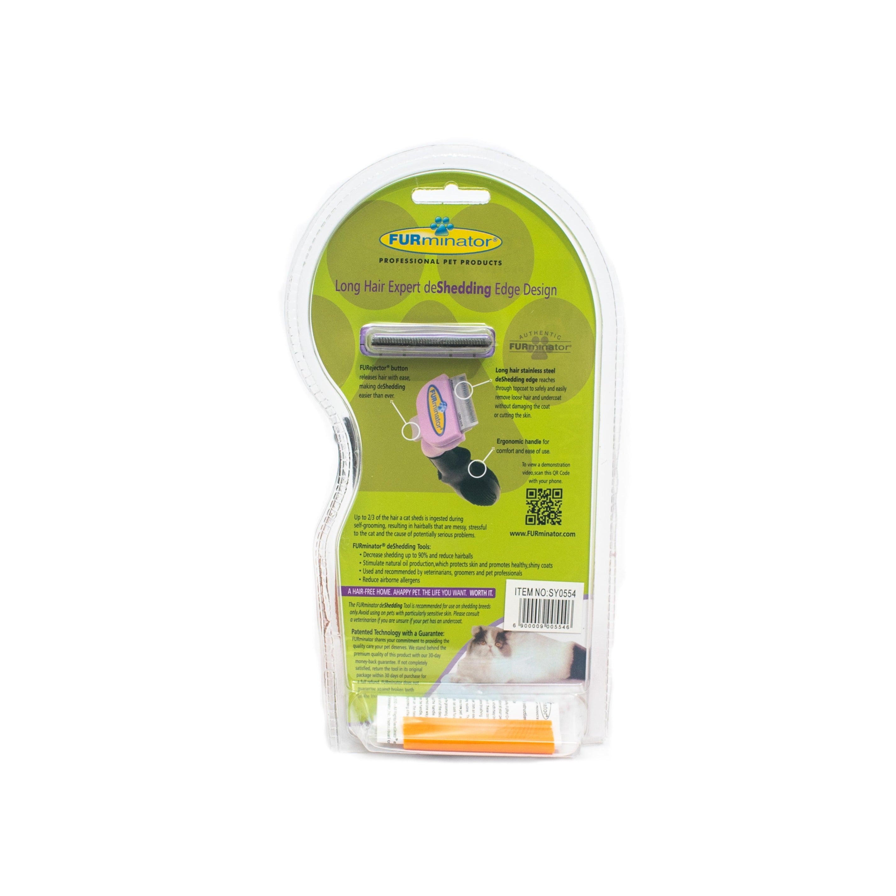 PL - Furminator - Long Hair Deshedding Tool For Small Cats