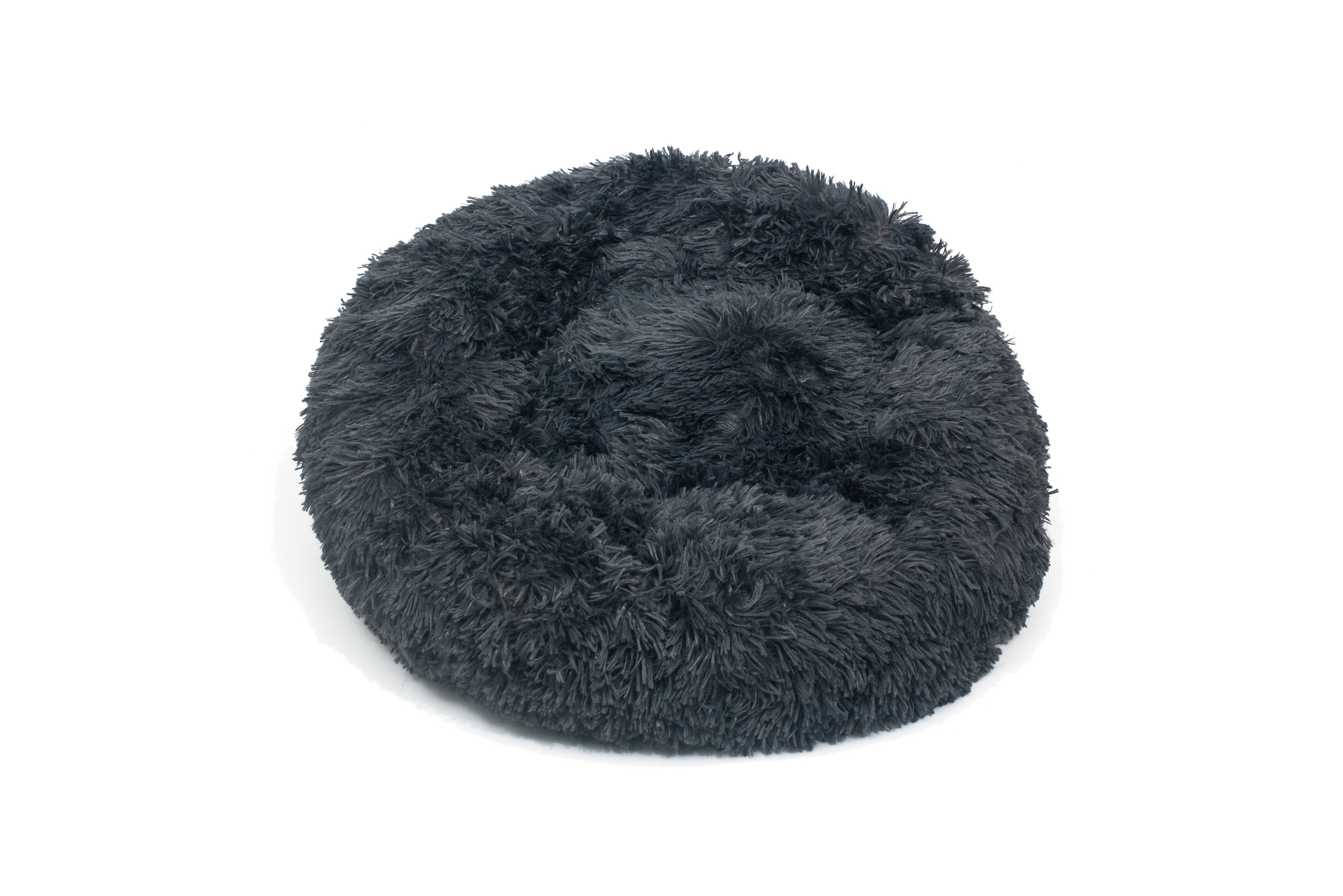 PL - Plush Soft Bed For Dog And Cat 60CM - Large (Black)