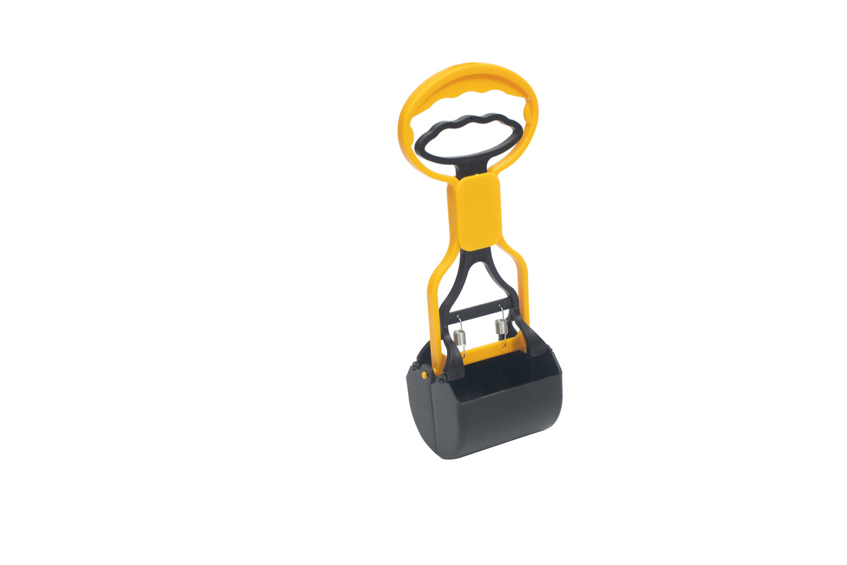 Spring Loaded Picker Poo Picker - Spring-Loaded Pet Waste Scooper, 11 Inch – Pets Lounge