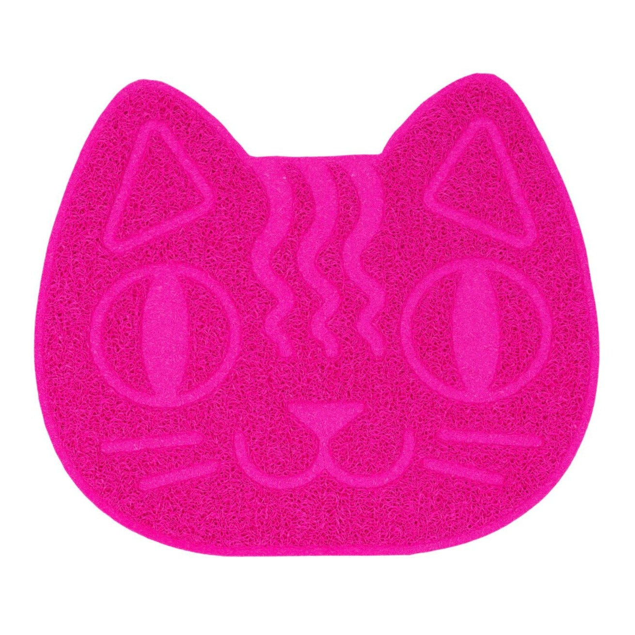 PL - Cat Head Shape Cat Litter Mat (43 X 36 CM)