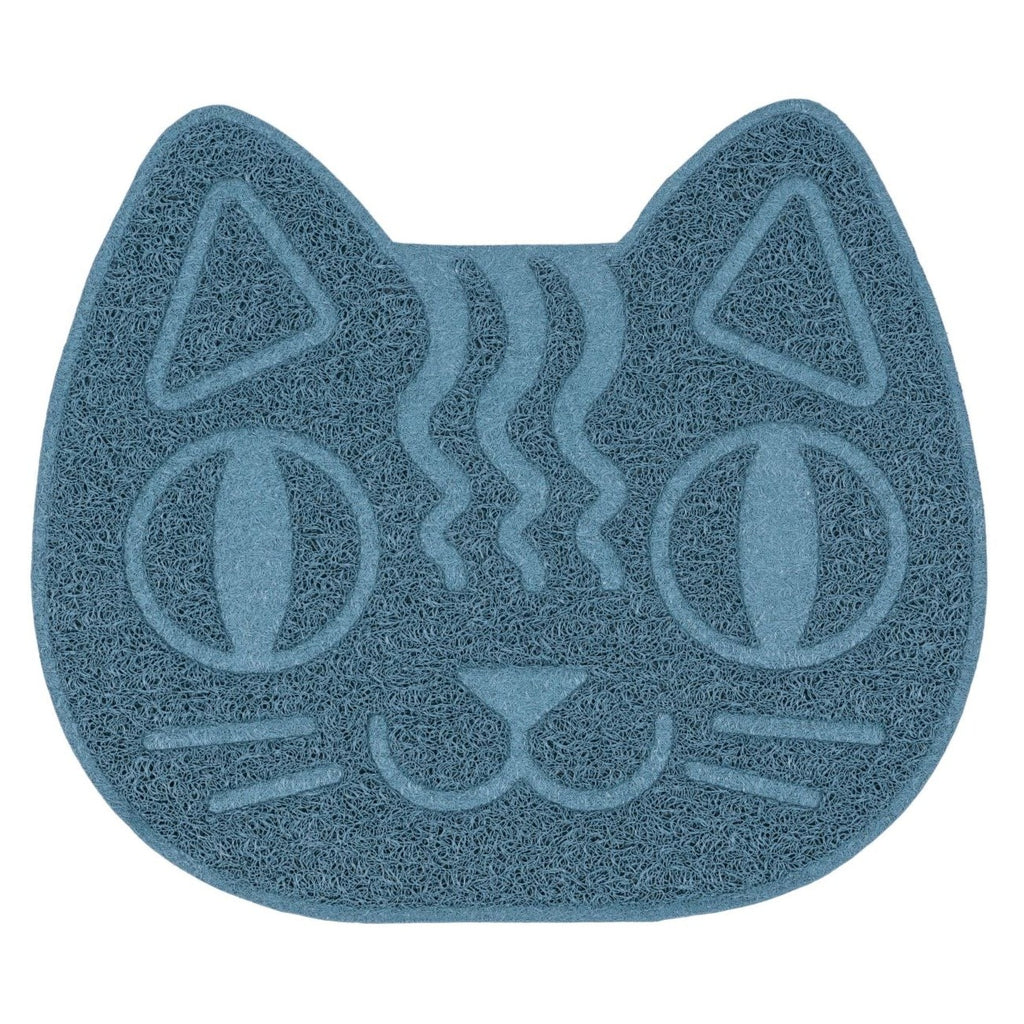 PL - Cat Head Shape Cat Litter Mat (43 X 36 CM)