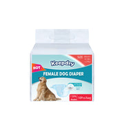 KPDry - Keep Dry Female Dog Diapers (Pack Of 10)