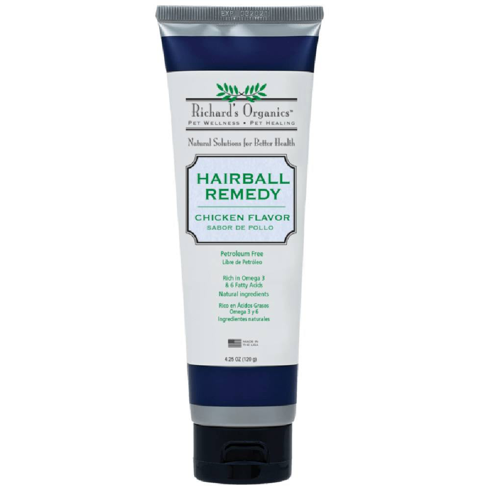 Synergy Labs Richard Organic Hairball Remedy Tube - Chicken 120g