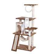 Go Pet Club - 53″ Kitten Cat Tree Condo with Scratching Board