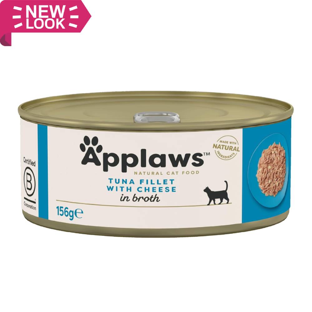 Applaws - Cat Tuna With Cheese 156G Tin
