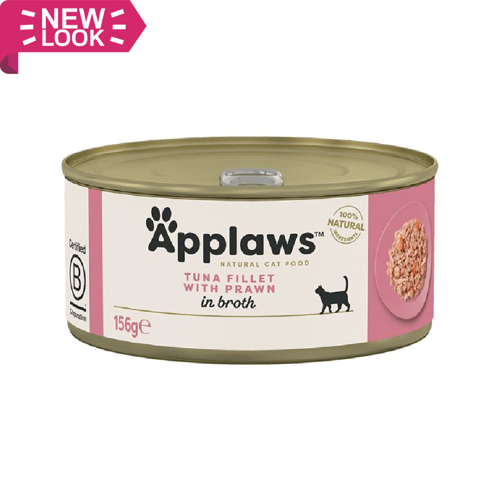 Applaws - Cat Tuna With Prawn 156G Tin