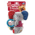 Gigwi - Elephant Plush Friendz with Squeaker & TPR Ring