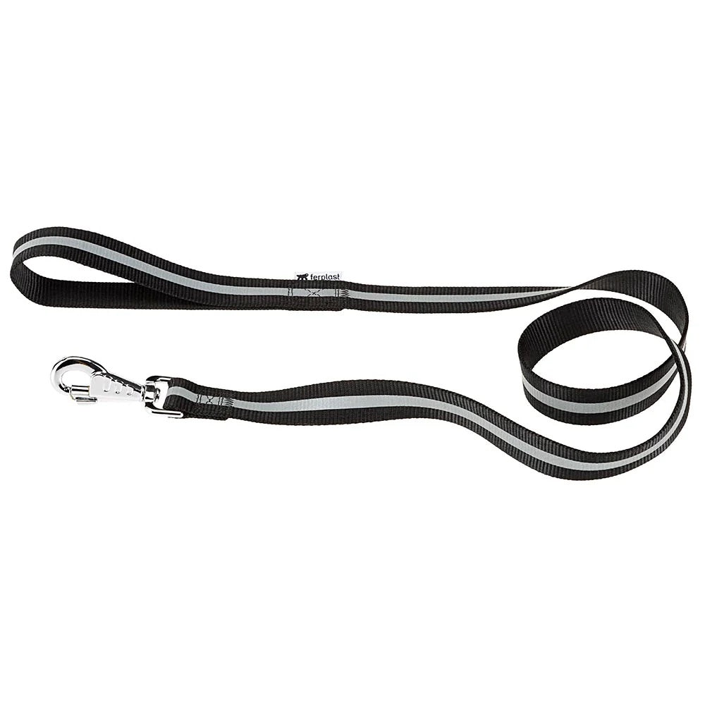 Ferplast - Club Reflex G Reflective Dog Leash (Black)