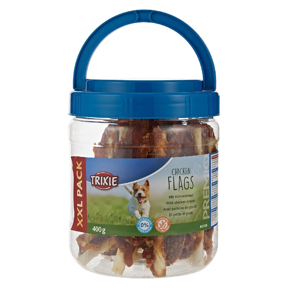 Trixie Premio Chicken Flags Dog Treats - 400G