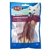 Trixie Denta Fun Duck Chewing Rolls Dog Treats