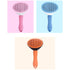 For Pet - Self Cleaning Hair Removal Brush for Dogs and cats with Ball Pin - Multicolor