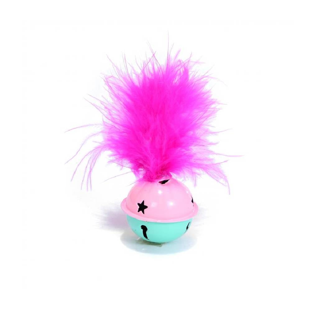 Freedog - Bell With Feathers Interactive Cat Toy