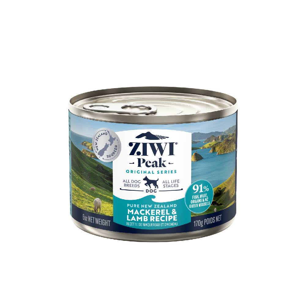 Ziwi Peak - Mackerel & Lamb Recipe Wet Dog Food 170g