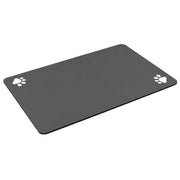 Cozy Paws - Paw Print Synthetic Rubber Dog Feeding Mat - 11.81 x 15.75 in ( 30 x 40 cm )