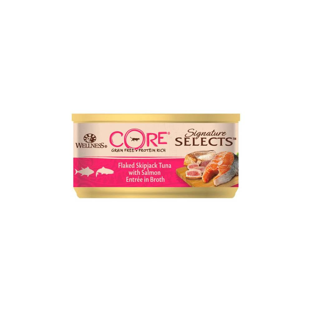 Wellness - Core Signature Selects Flaked Tuna and Salmon Canned Cat Food - 79 g
