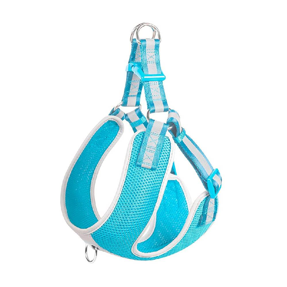 Fida Step-In Dog Harness Air Blue – Reflective Mesh Vest for Dogs XS-L