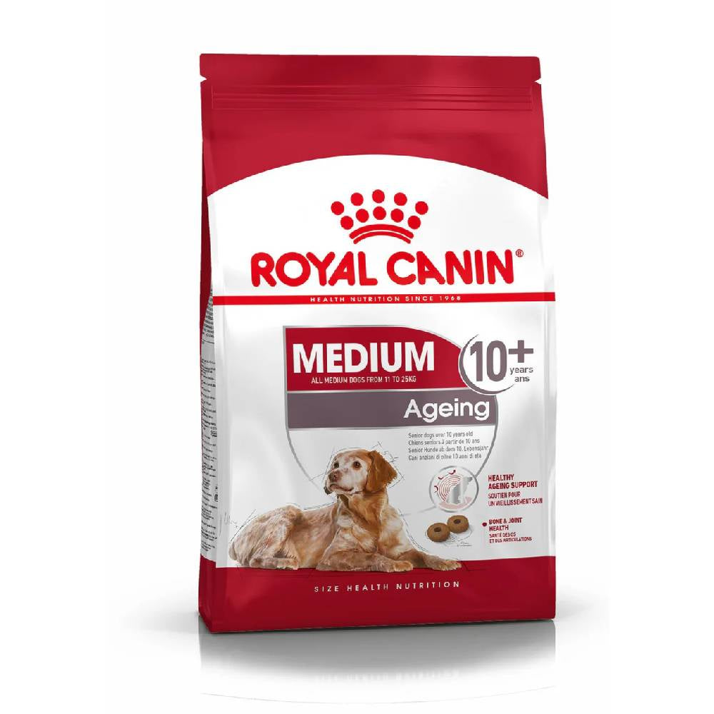 Royal Canin Medium Ageing 10+ Senior Dry Dog Food – 3 kg