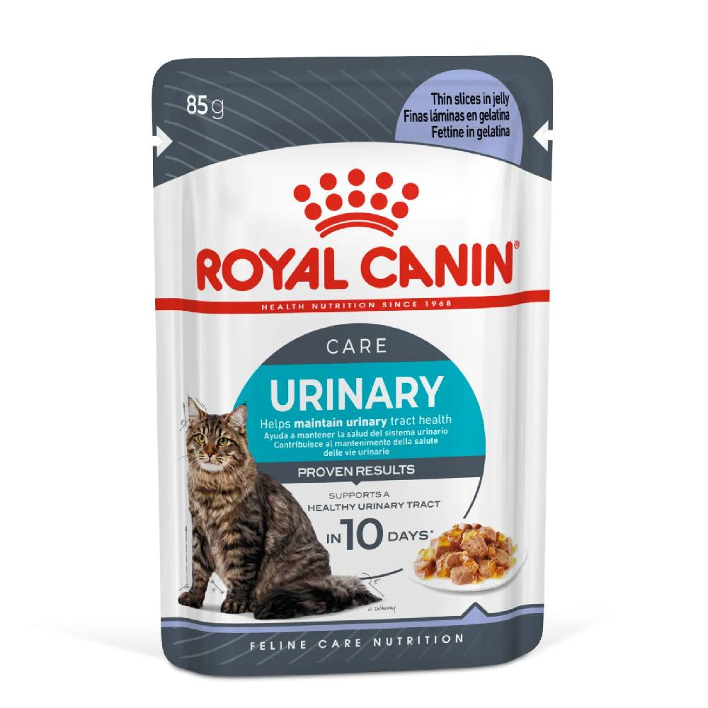 Royal Canin Feline Care Nutrition Urinary Care Wet Food in Jelly – Pouches